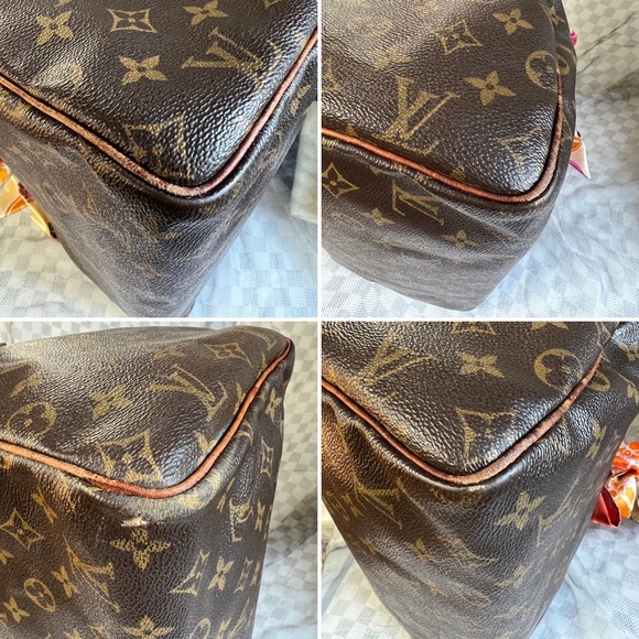 Louis Vuitton Satchel Bag Speedy 30 Monogram LV Handbag Vintage Auth. - Picture 17 of 17
